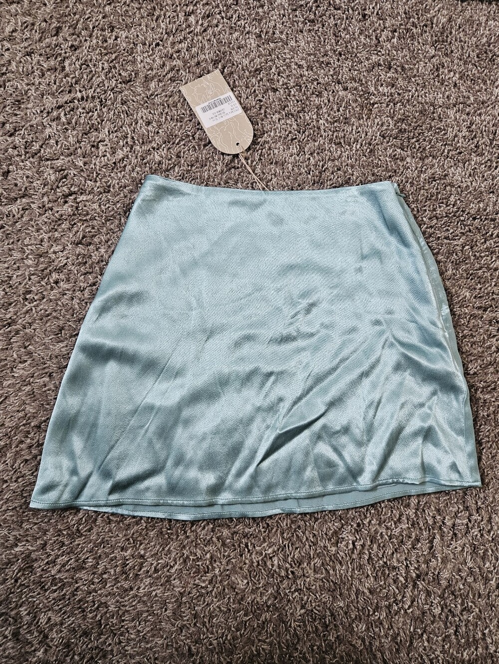 Meshki Satin Mini Skirt